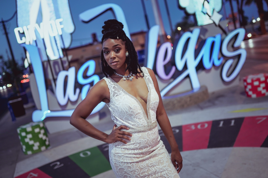 Luck be a Lady in This Downtown Las Vegas Wedding Fashion - Bridal  Spectacular