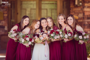 Celebrate Thanksgiving With an Elegant Cranberry Themed Wedding