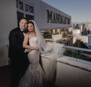 A Beautiful Mandalay Bay Wedding with Two Unique Settings in One