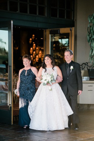 Jewish Ceremony Mom & Dad Walk The Bride