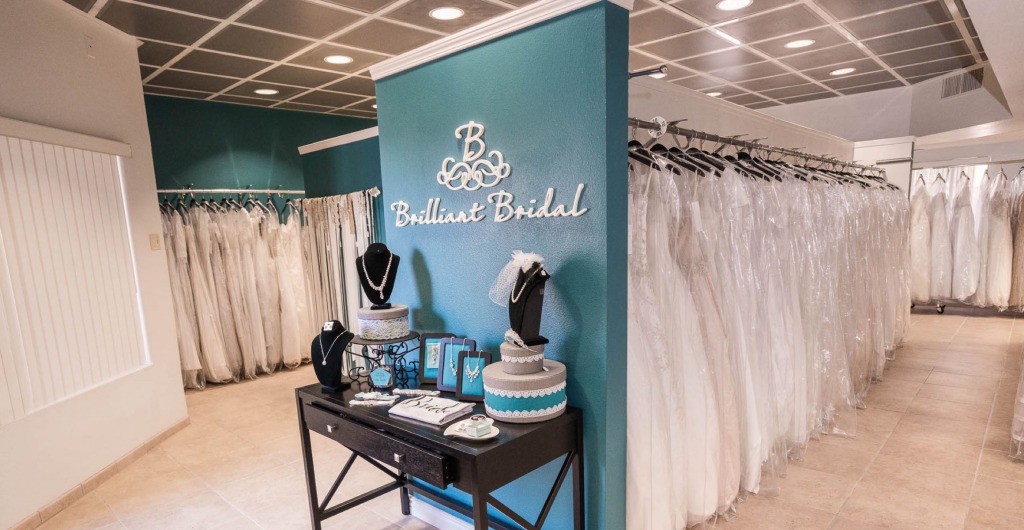 Brilliant Bridal Las Vegas sells overstock designer gowns at a discounted price.