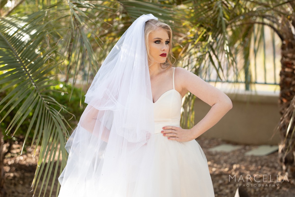 Chic sophisticated bride at Emerald at Queensridge