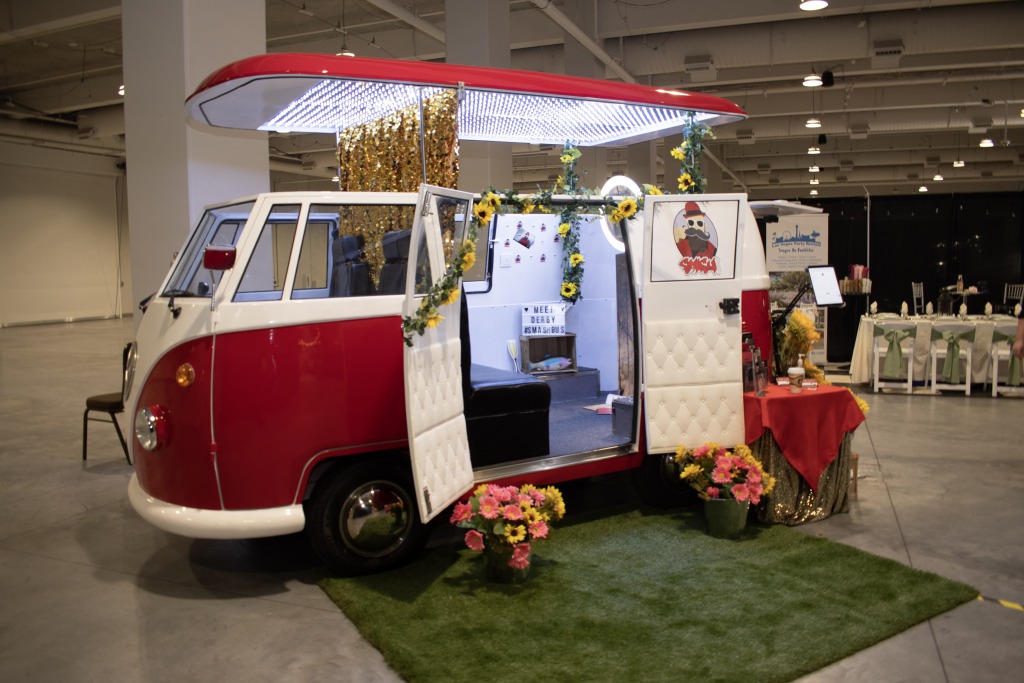 VW van photobus by Smash booth Las Vegas Photo Booths