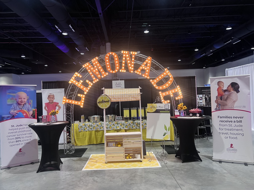 The Lemonade Stand benefitting Saint Jude Children's Research Hospital at the Bridal Spectacular in Las Vegas